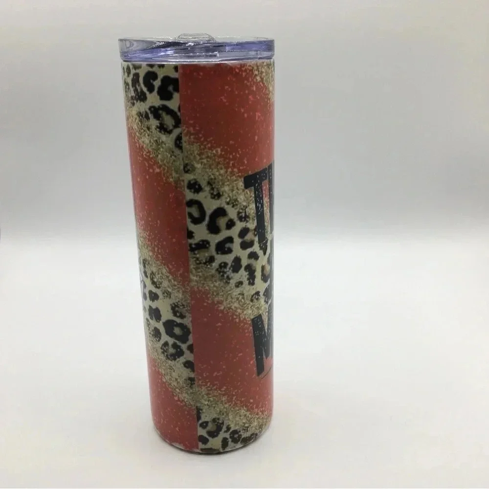 Skeleton Xmas‎ 20oz. Skinny Tumbler